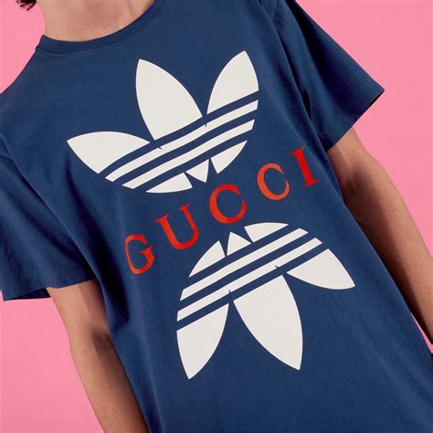 adidas gucci t-shirt herren|Adidas x Gucci usa.